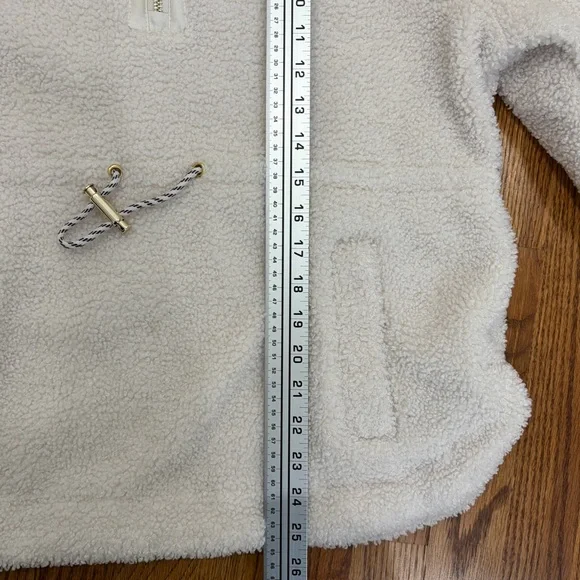 Bailey 44 White Sherpa Sweatshirt Jacket - Picture 7 of 7